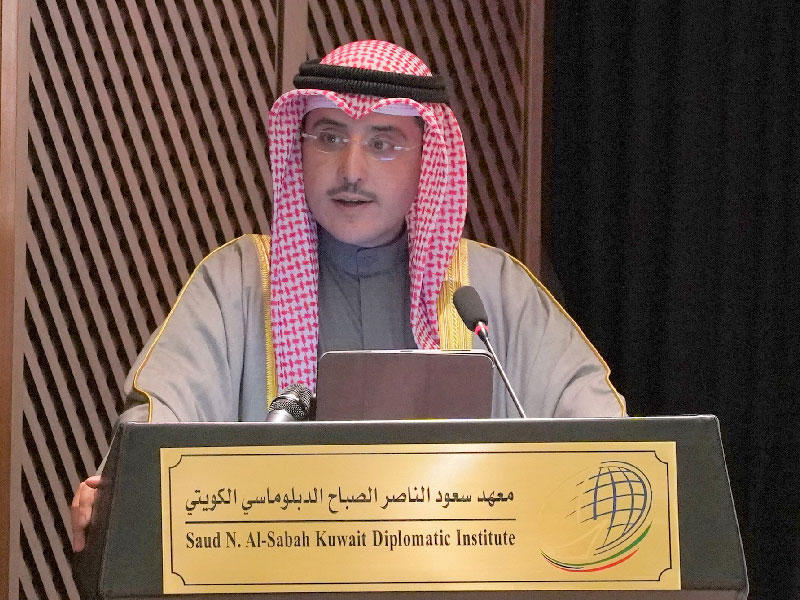  وزير الخارجية الشيخ د. أحمد الناصر