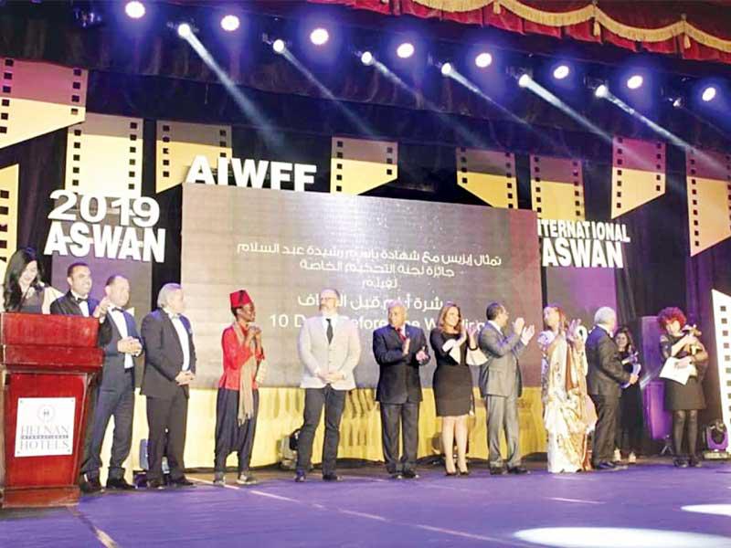 تسليم جوائز مهرجان أسوان لأفلام المرأةnn