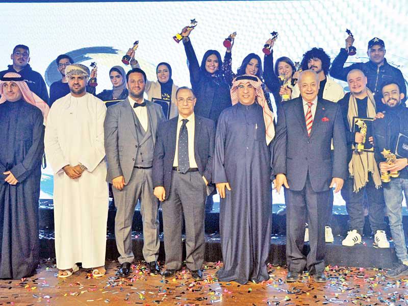 جانب من حفل ختام مهرجان المسرح الأكاديمي 