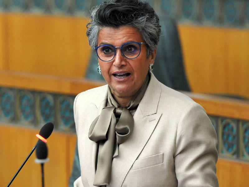 رئيسة اللجنة المالية البرلمانية النائبة صفاء الهاشم