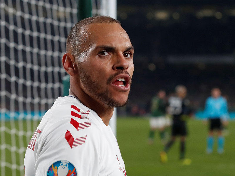 المهاجم الدنماركي مارتين برايثوايت