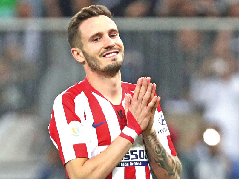 لاعب وسط أتلتيكو مدريد، ساؤول نييغيز