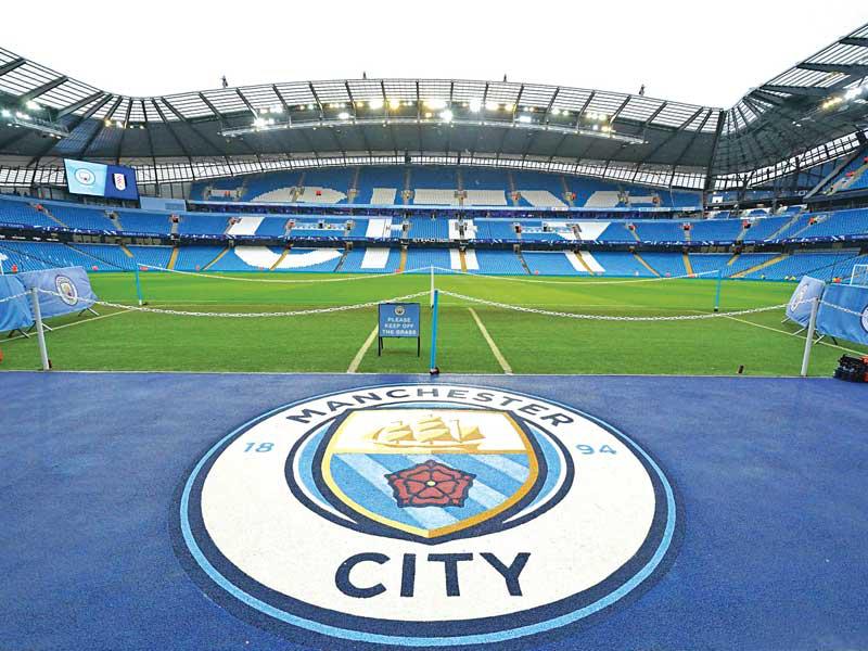 ملعب نادي مانشستر سيتي الانجليزي