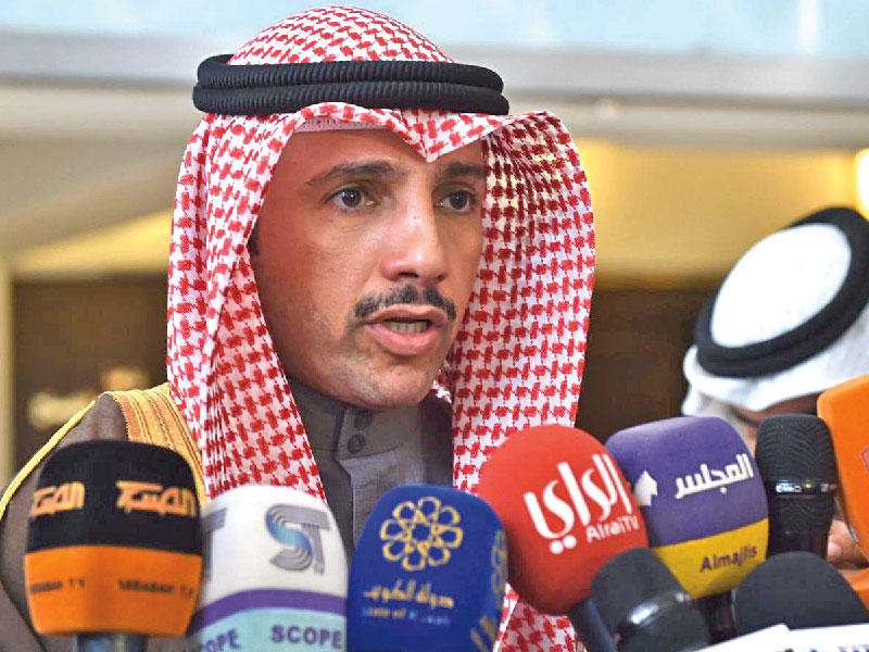  رئيس مجلس الأمة مرزوق الغانم