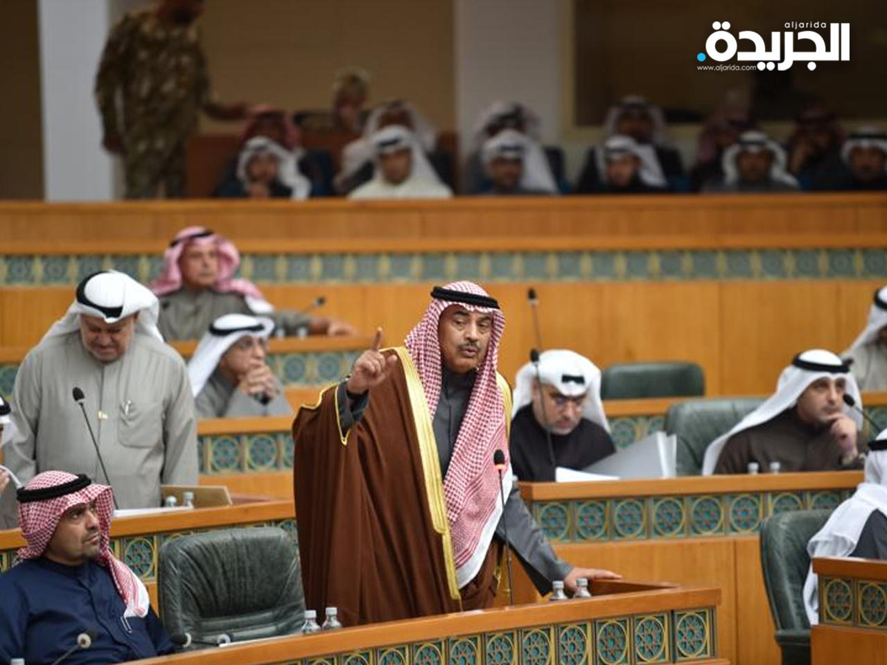 سمو الشيخ صباح الخالد في مداخلة له في الجلسة