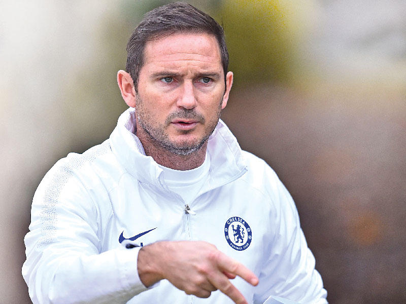 المدير الفني لتشلسي فرانك لامبارد 