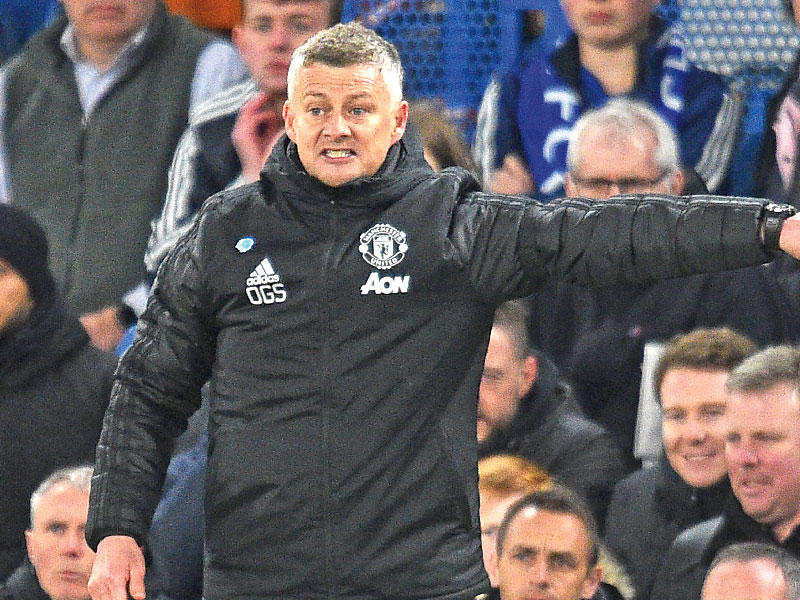 مدرب مانشستر يونايتد غونار سولشاير