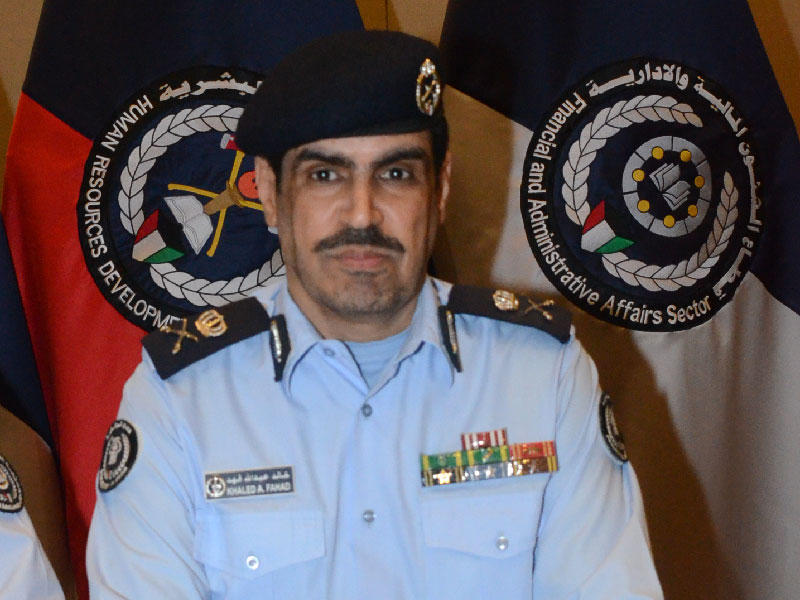  نائب المدير العام لقطاع الوقاية في الإدارة العامة للإطفاء اللواء خالد فهد