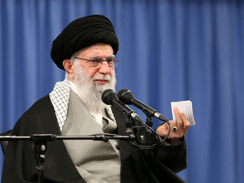 المرشد الإيراني علي خامنئي