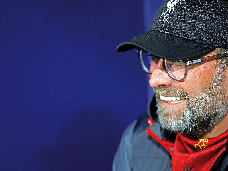 مدرب نادي ليفربول الانجليزي يورغن كلوب 