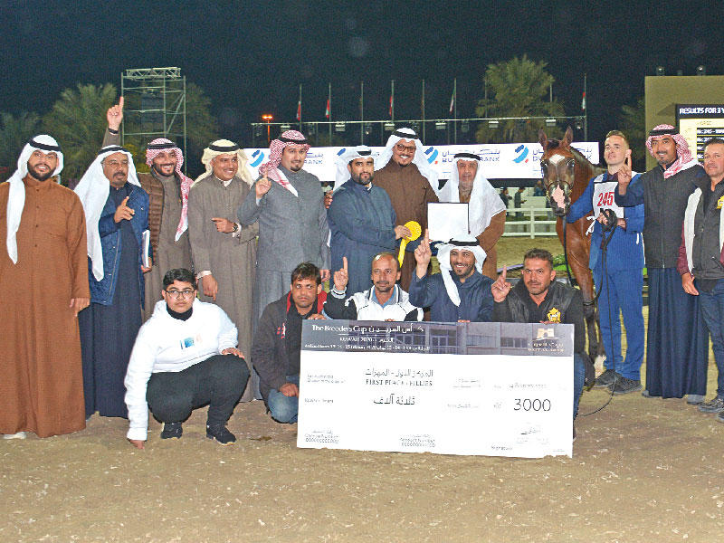الفائزون في مسابقة بطولة كأس المربين للخيل– الكويت 2020