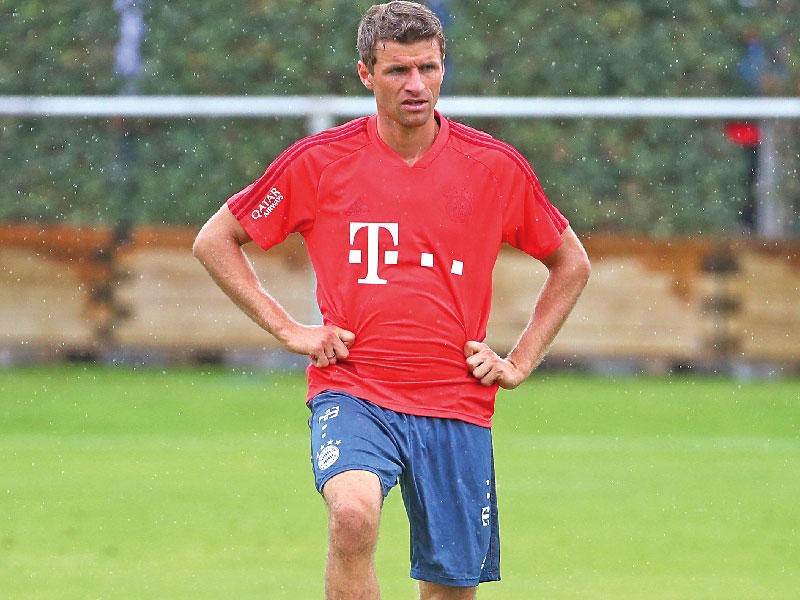 لاعب بايرن ميونيخ توماس مولر 