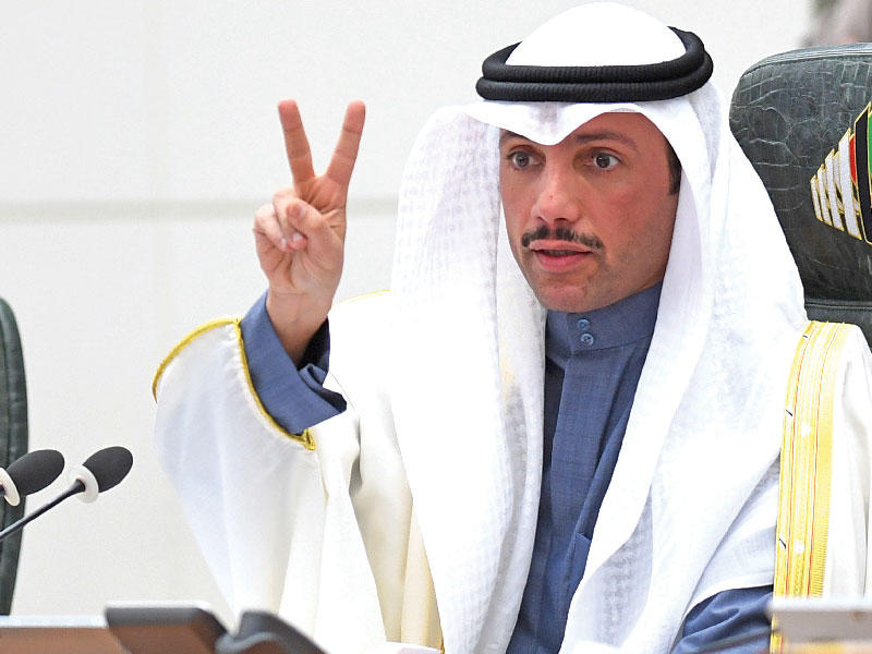  رئيس مجلس الأمة مرزوق الغانم