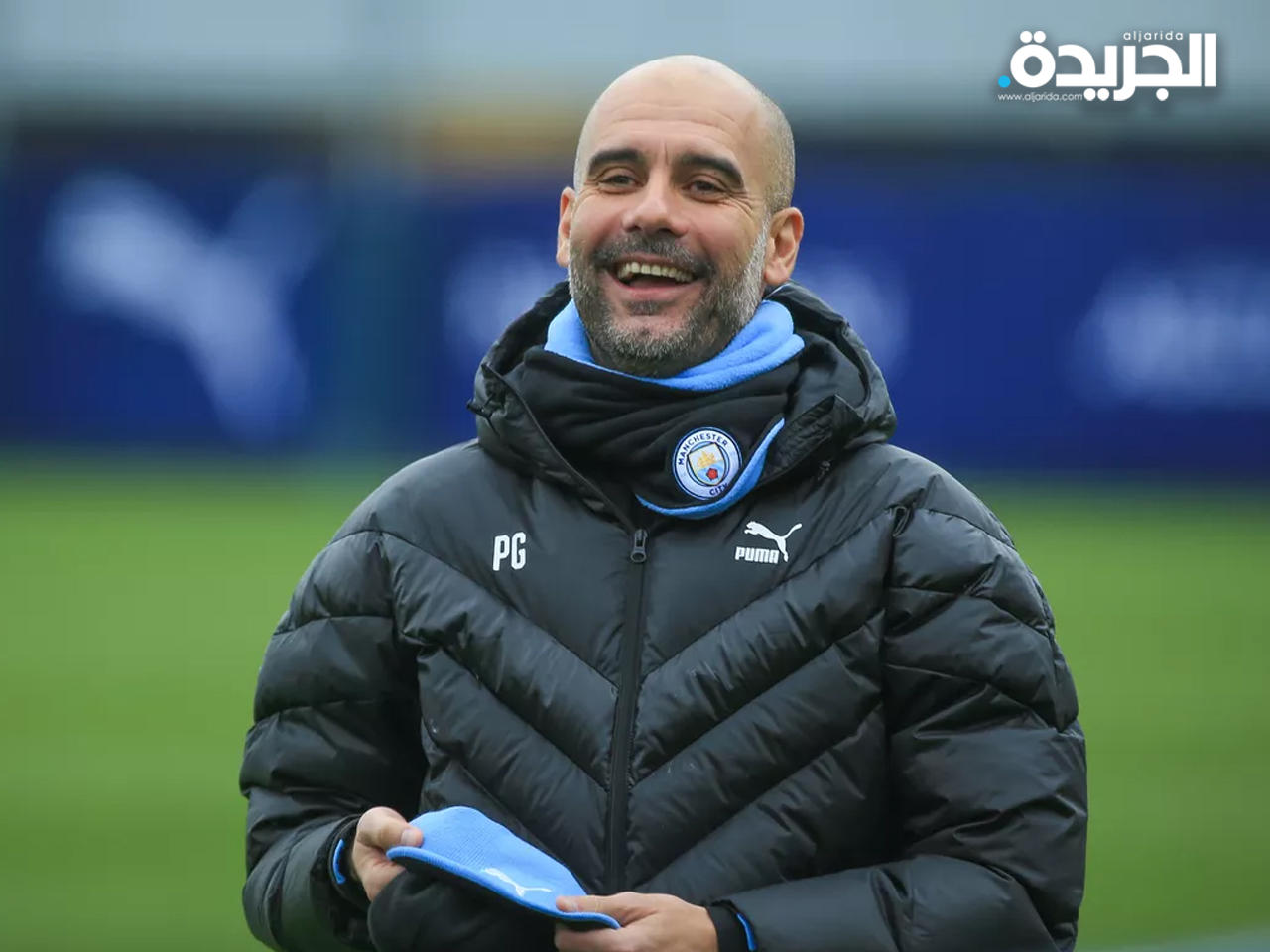 المدير الفني لمانشستر سيتي بيب جوارديولا