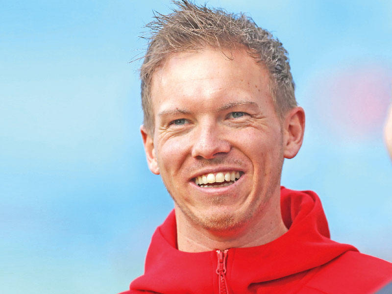 المدير الفني لفريق لايبزيغ الألماني لكرة القدم جوليان ناغلسمان