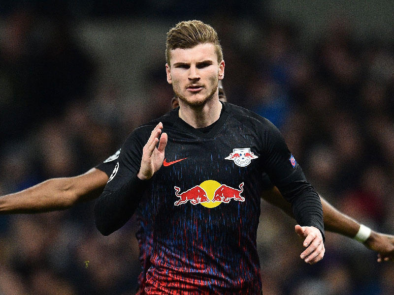 هداف فريق لايبزيغ الألماني تيمو فيرنر