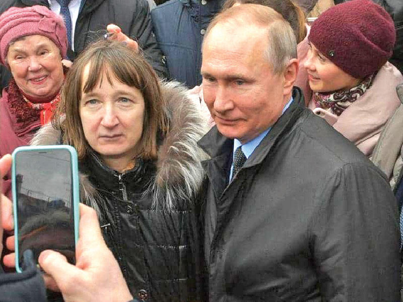  الرئيس الروسي، فلاديمير بوتين