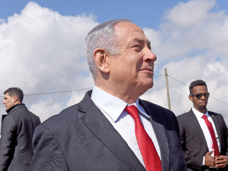 رئيس الوزراء الإسرائيلي بنيامين نتنياهو