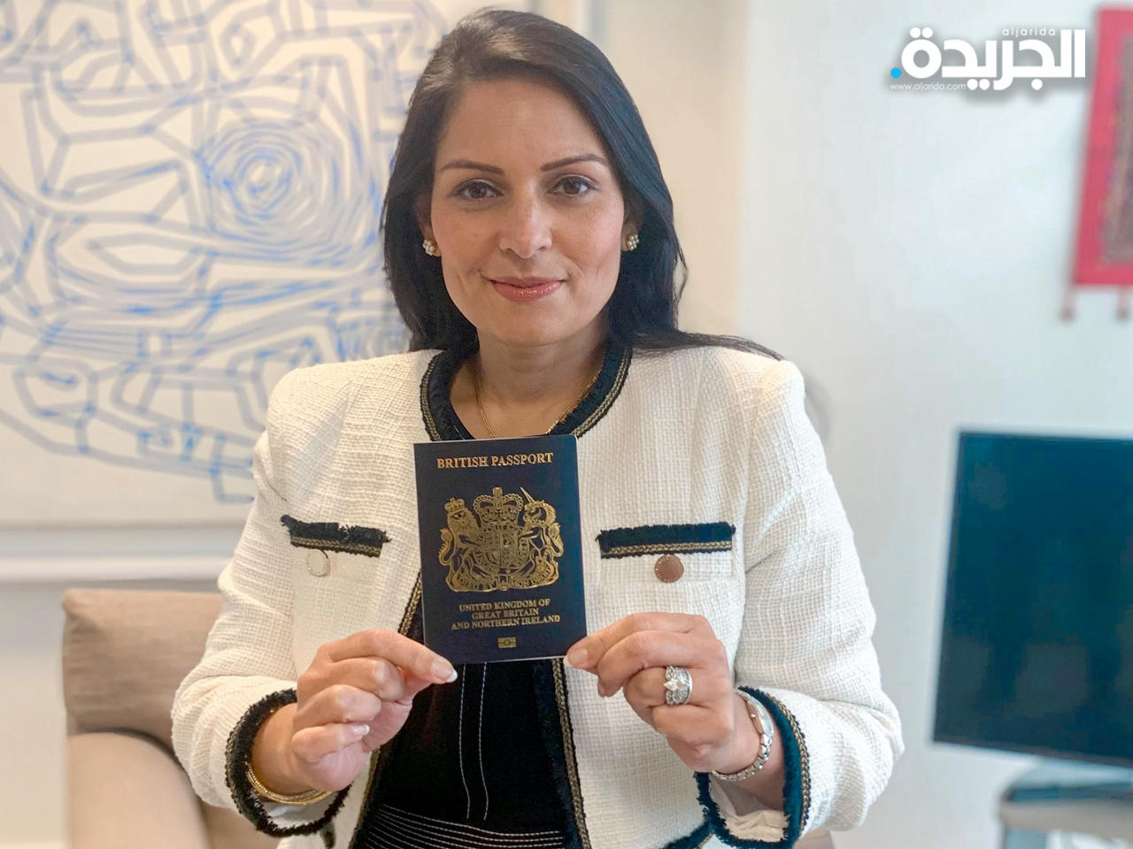وزيرة الداخلية البريطانية بريتي باتيل