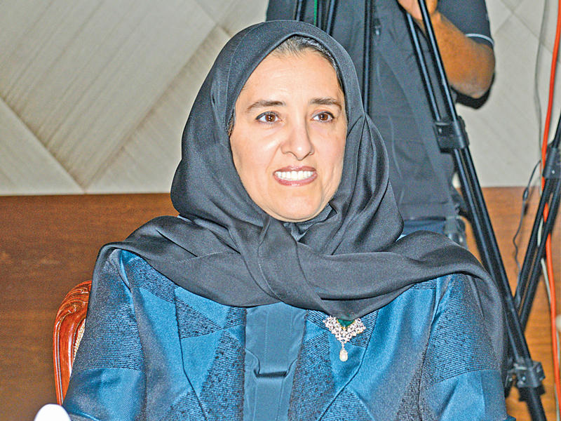 رئيسة مجلس أمناء جائزة سمو الشيخ سالم العلي للمعلوماتية الشيخة عايدة السالم