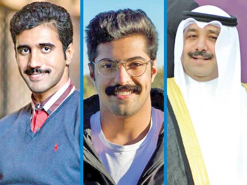  وكيل شؤون الأسرة الحاكمة في الديوان الأميري، الشيخ صباح ناصر صباح الأحمد-عبدالله العنزي-سعود الجاسمn