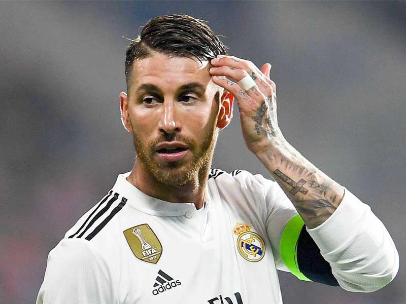 نجم ريال مدريد سيرخيو راموس