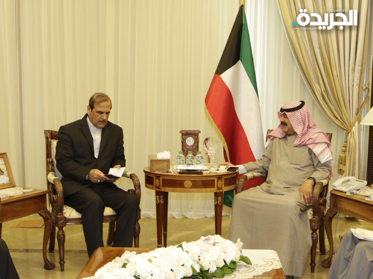 الجارالله مع سفير الجمهورية الاسلامية الايرانية