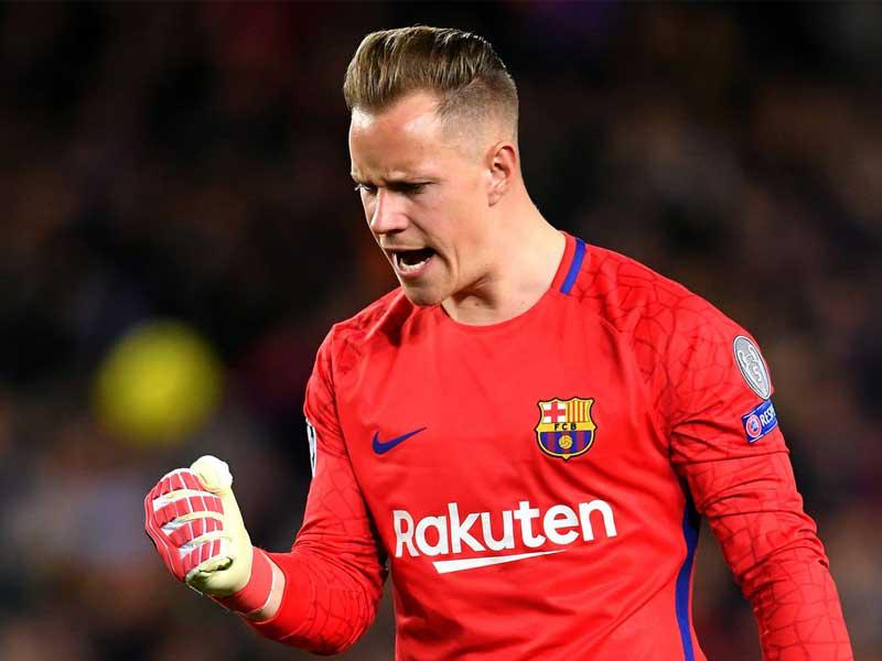 حارس مرمى برشلونة مارك أندريه تير شتيغن