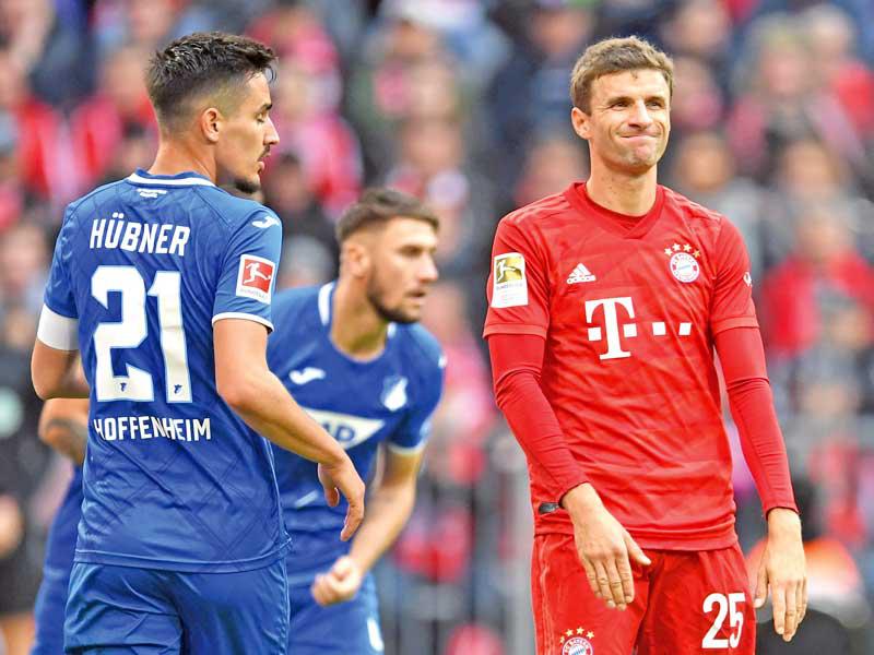 المهاجم بايرن ميونيخ الألماني توماس مولر 