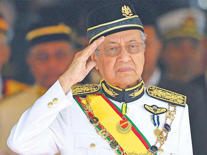 صورة لمهاتير محمد تعود لعام 2018t(رويترز)