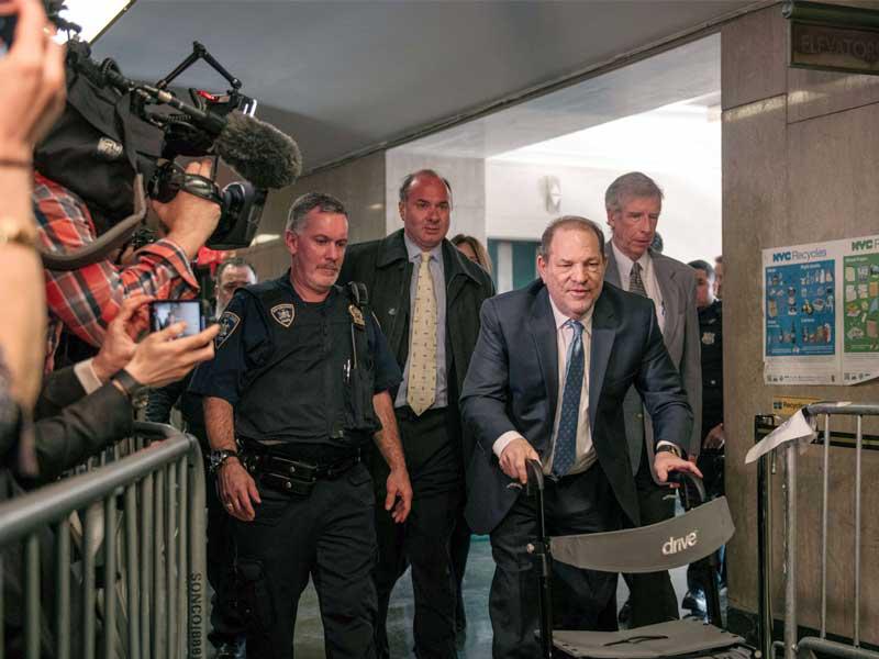 المنتج والمخرج السينمائي الأميركي السابق هارفي واينستين 