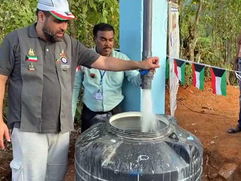 احد المشاريع الخيرية التي نفذتها جمعية النجاة الخيرية في سريلانكا