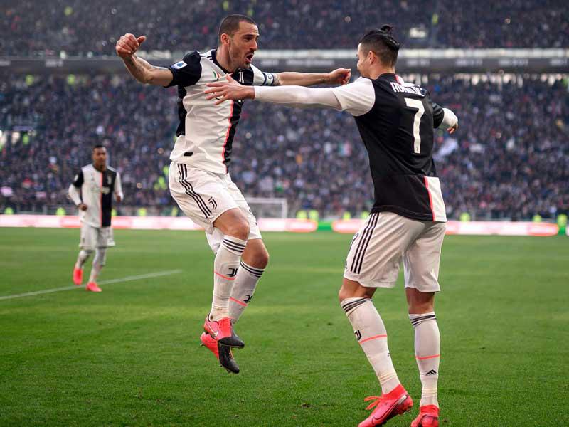 كريستيانو رونالدو و ليوناردو بونوتشي