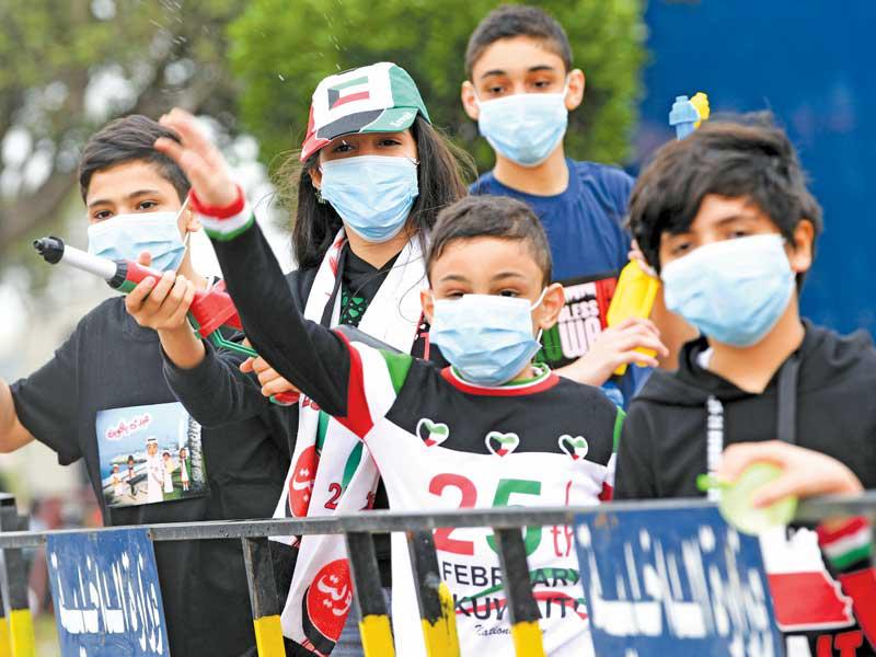 مظاهر الاحتفالات بالأعياد الوطنية  (تصوير عبدالله الخلف)