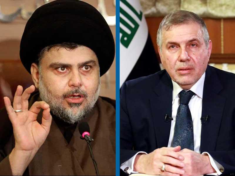  رئيس الوزراء المكلف محمد علاوي - زعيم التيار الصدري مقتدى الصدر