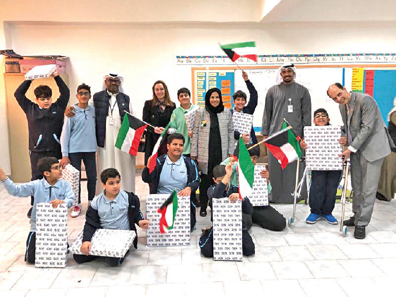 جانب من فعاليات stc في المدارس 