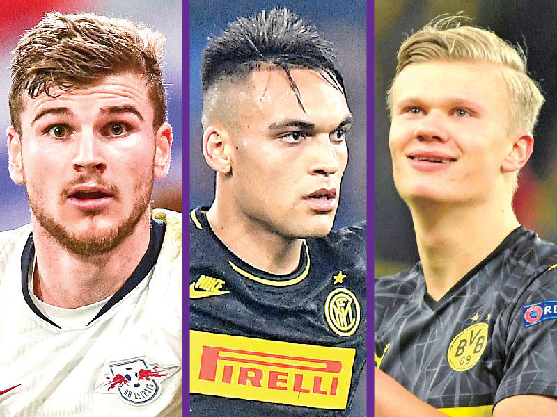 إيرلنغ هالاند-لاوتارو مارتينيز-تيمو فيرنر