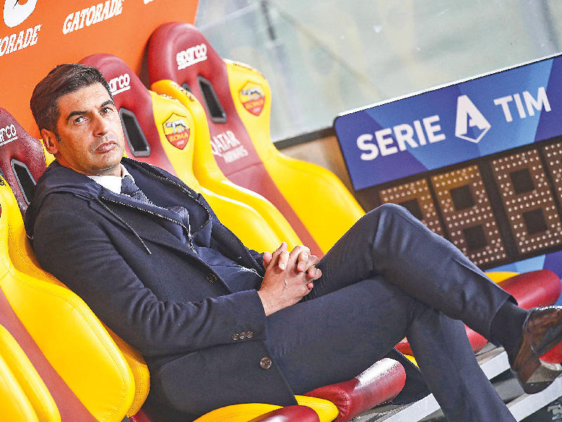  المدير الفني لروما، باولو فونسيكا