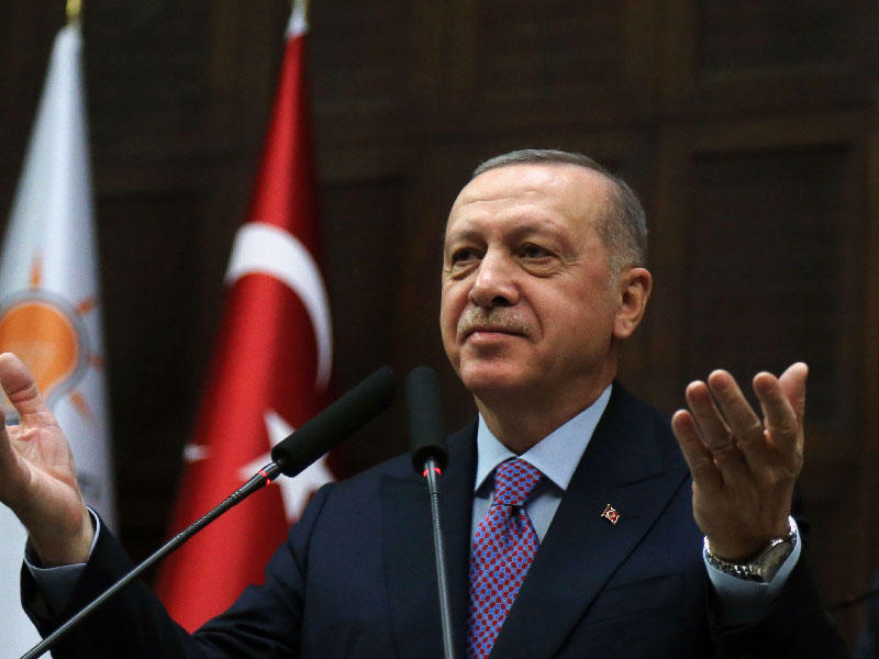 الرئيس التركي رجب طيب إردوغان