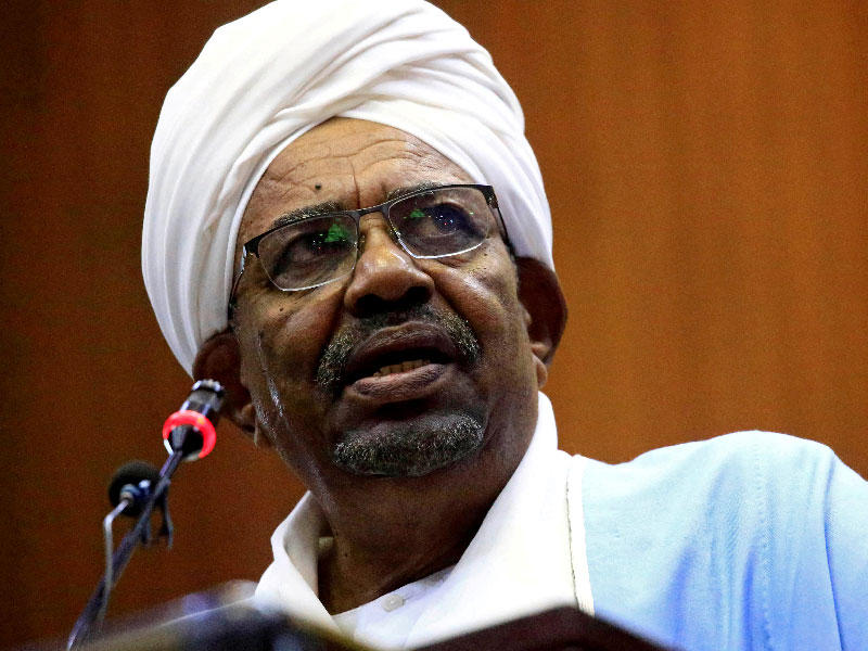 الرئيس السوداني المخلوع عمر البشير