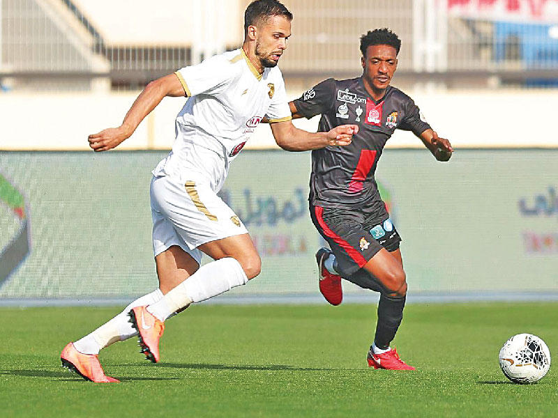 جانب من مباراة الفتح والوحدة