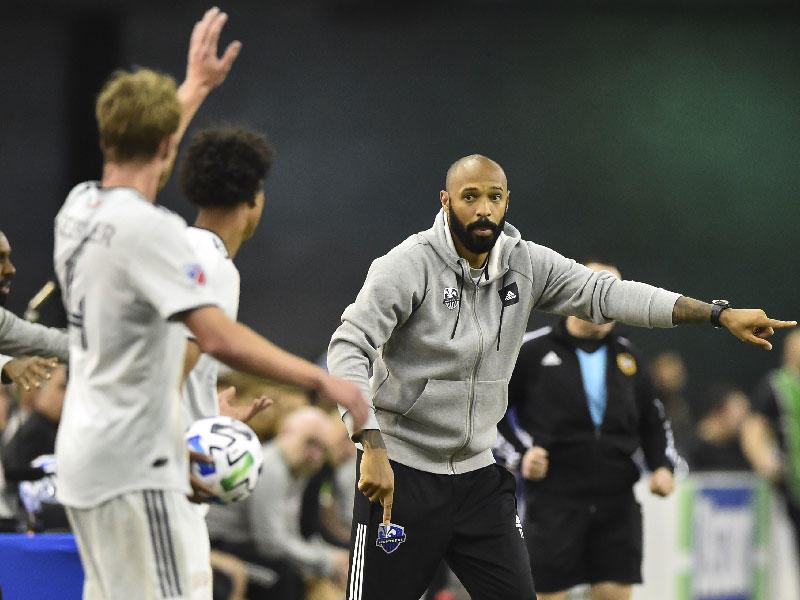 المدير الفني لمونتريال إيمباكت تييري هنري