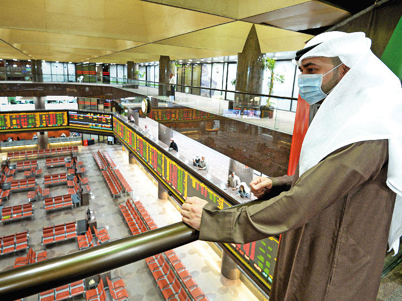 البورصة كما بدت أمس وسط المخاوف من «كورونا»n