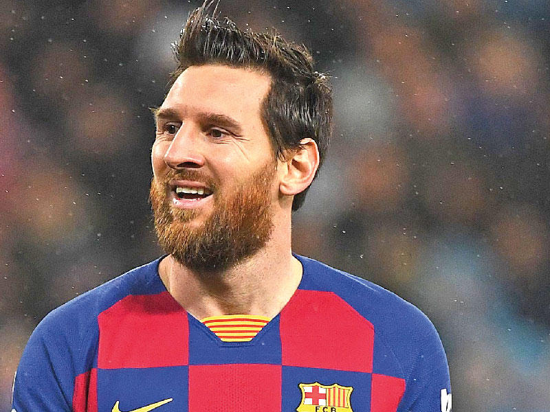 نجم برشلونة ليونيل ميسي