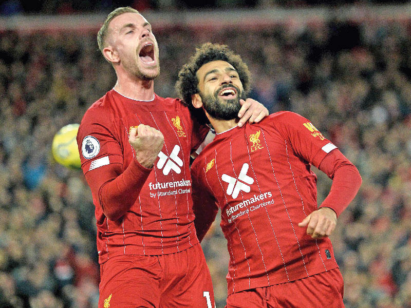 صلاح وهندرسون نجما ليفربول