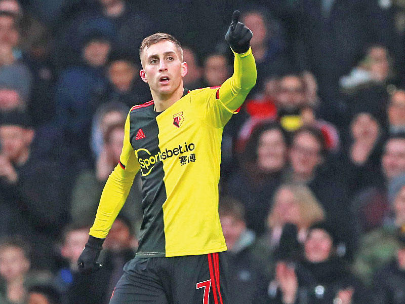 لاعب نادي واتفورد الانكليزي جيرار دولوفيو