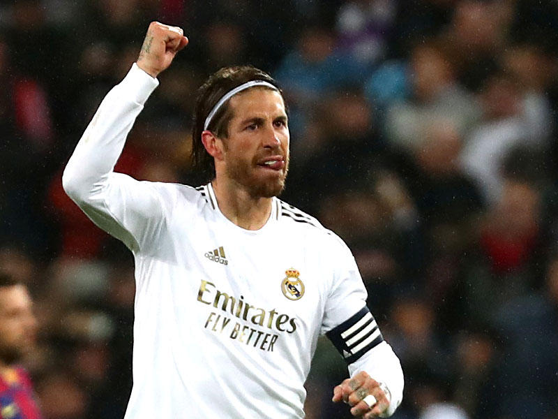  قائد ريال مدريد الإسباني سرخيو راموس