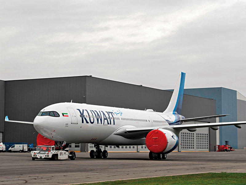«الكويتية» تتسلم طائرة إيرباص A330-800 في الربع الثالث من 2020