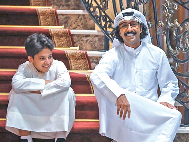  الفنان محمد صفر في مشهد من «والدي العزيز»