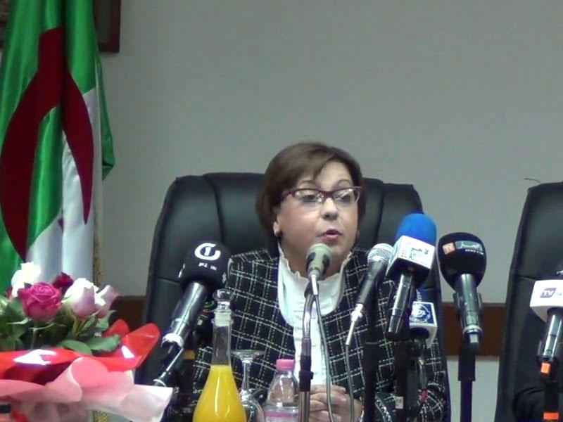 وزيرة التضامن الوطني والأسرة الجزائرية كوثر كريكو